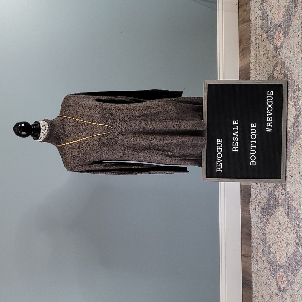 Turtleneck flowy Tunic sweater